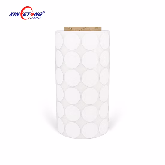 EAS System 8.2MHz RF Anti Theft 40X40mm Soft Label